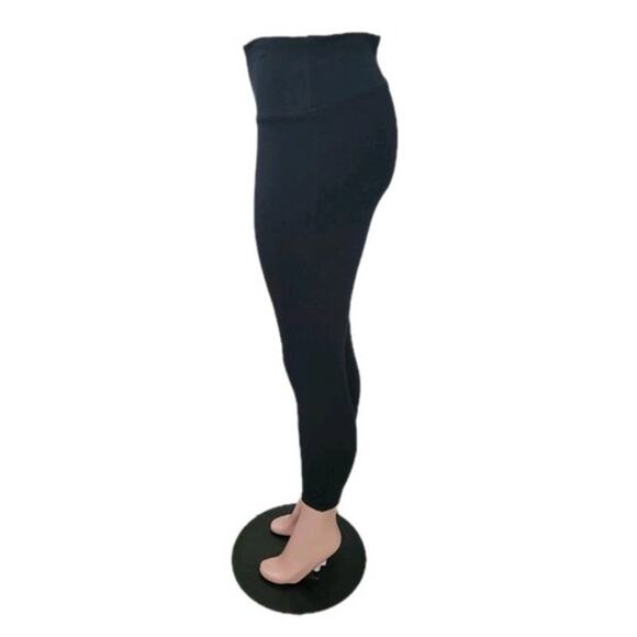 Spanx‎ Ponte Ankle Leggings Women's Size Medium Petite Black Slimming Shaping - Picture 4 of 13